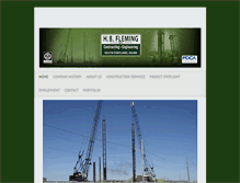 Tablet Screenshot of hbfleming.com